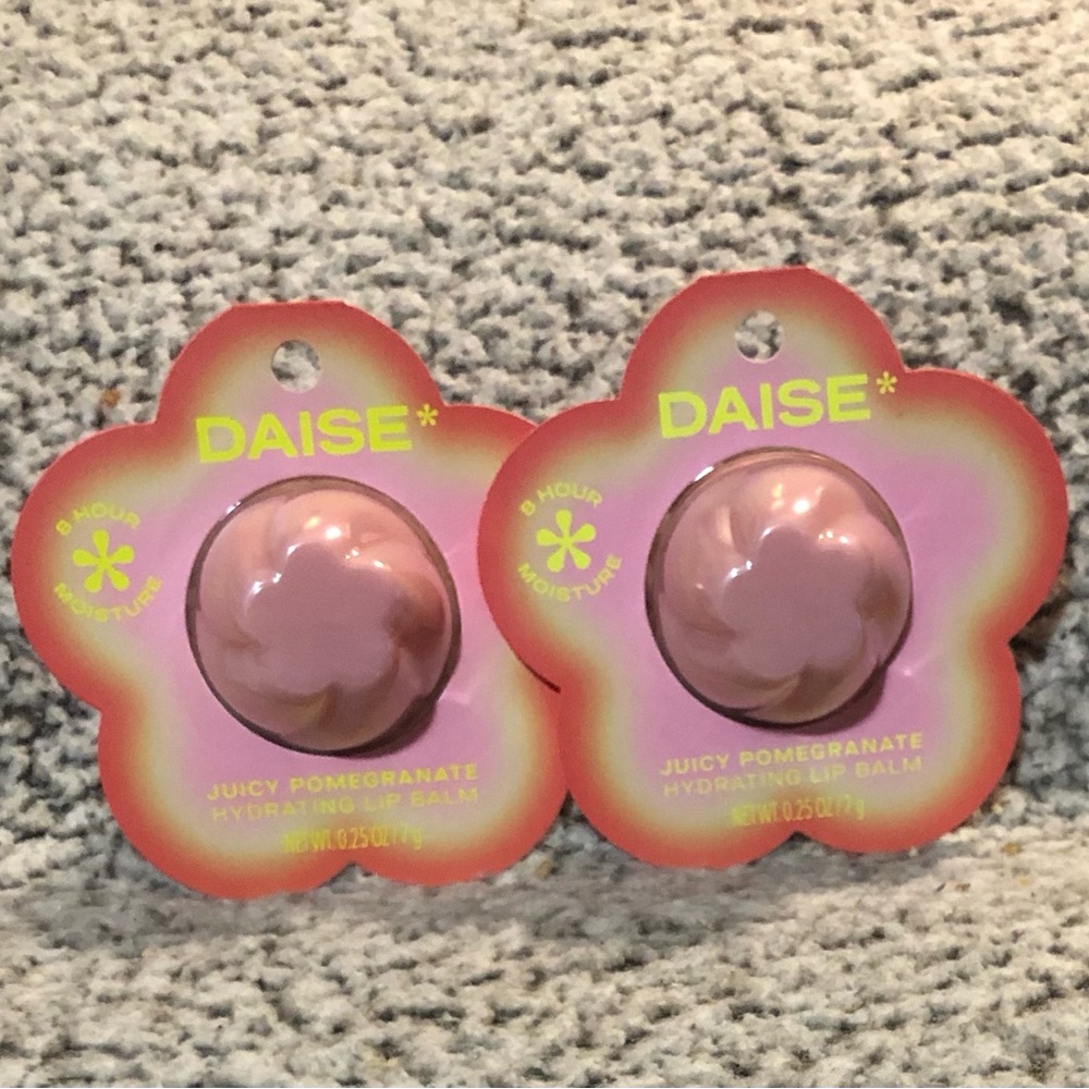 DAISE Juicy Pomegranate Hydrating Lip Balm Set of 2